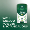 Mitchum Men Natural Deodorant Stick, Aluminium Free, Vegan, Cruelty Free, 96% Natural Ingredients, Cedarwood