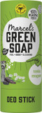 Marcel's Green Soap - Deodorant Stick Tonka & Muguet - Antiperspirant without aluminum or alcohol - Eco friendly - Vegan - 97% Biodegradable - 40 G