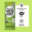 Marcel's Green Soap - Deodorant Stick Tonka & Muguet - Antiperspirant without aluminum or alcohol - Eco friendly - Vegan - 97% Biodegradable - 40 G