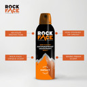 Rock Face Antiperspirant Deodorant for Men 200ml | Impact | Fast Absorbing | Non-Staining | 48 Hour Protection (Pack of 2)