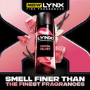 Lynx Fine Fragrance Collection Cocoa Velvet Premium Body Spray Men's Deodorant infused with a cocoa, vanilla & cedarwood scent for 72 hours of freshness 150 ml (Pack of 2)