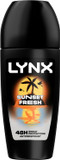 Lynx Sunset Fresh Anti-Perspirant Roll On Men's Deodorant with a mango and mandarin scent for 48 hour protection against sweat and body odour 6x 50 ml