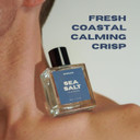 ManCave Sea Salt Fragrance Spray, Eau De Toilette for Men, 50ml, Mens Perfume with Sea Moss & Driftwood, Aftershave Gift for Him, UK Formulated EDT Fragrance