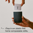 Fussy - Natural Deodorant Refill - Aluminium Free - Mint Scent - 24 Hour Protection - 100% Effective - Wavy Days - Peppermint, Eucalyptus & Sage - Vegan & Cruelty Free