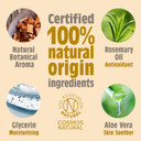 Salt of the Earth - Natural Deodorant Roll On Refill Pouch, x3 Uses - Amber & Sandalwood - Vegan, Long Lasting Protection, Leaping Bunny Approved, Made in the UK - 225ml