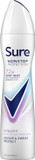 Sure Nonstop Protection Vitality Anti-Perspirant Aerosol Women's Deodorant Spray with Body Heat Activated tech. and a coconut & lotus flower scent for 72 hour odour and sweat protection 6x 250 ml