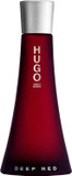 HUGO Deep Red - Eau de Parfum for Her - Ambery Fragrance With Notes Of Clementine, Freesia, Sandalwood