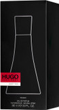 HUGO Deep Red - Eau de Parfum for Her - Ambery Fragrance With Notes Of Clementine, Freesia, Sandalwood