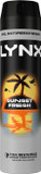 Lynx Sunset Fresh XXL Anti-Perspirant Aerosol Men's Deodorant Spray with a mango & mandarin scent for 72 hour invisible sweat protection 6x 250 ml