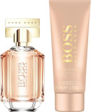 BOSS Women's 2 Piece BOSS The Scent For Her Festive Giftset including an Eau de Parfum 50ml and Body Lotion 75ml