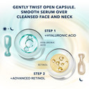 Roc Retinol + Hyaluronic Acid Plumping Power Duo Night Serum Capsules For Visibly Smoother, Tighter Looking Skin, Christmas Gifts & Stocking Stuffers For Women And Men (18Ct Of Each, 36Ct Total)