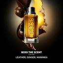 BOSS The Scent - Eau de Toilette for Him - Ambery & Woody Fragrance With Notes Of Ginger, Maninka Fruit, Leather Accords - Medium Longevity - 200ml