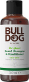 Bulldog Skincare Original Beard Shampoo & Conditioner, Men's Grooming, Beard Moisturiser for Softer, Supple Beards, 200ml