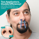 Medi Grade Nose Waxing Beads and Replacement Tips for the Medi Grade Nose Waxing Kit - Eco-friendly, Cost Effective Waxing Beads Refill for Unsightly, Itchy Nasal Hair - 50g of Beads and 26 Tips
