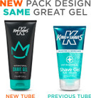 King of Shaves Antibacterial Shaving Gel for Men, Low Foam for A Precise Shave, Suitable for All Skin Types, Clear Shaving Gel For Men, 175ml