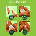 Nad's Body Wax Strips, Hair Removal For Women At Home, 24 Strips +4 Oil Wipes