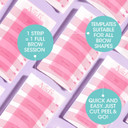 Nad's Eyebrow Wax Strips - Facial Hair Removal for Women - Brow Wax Kit, Eyebrow Shapers