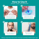 Medi Grade Nose Waxing Kit for Men and Women | 26 Applications, 2 Reusable Metal Wax Sticks, Microwavable Cup, and Hair Wax | Eco-friendly Wax Kit for Unsightly, Itchy Nasal Hair