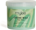 Mylee Tea Tree Soft Creme Wax for Sensitive Skin 450g, Wax Heater Friendly, Ideal for All Body Area Stubborn Coarse Hair Removal Mylee Tea Tree Soft Creme Wax for Sensitive Skin 450g, Wax Heater Friendly, Ideal for All Body Area Stubborn Coarse Hair Removal