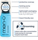 men-ü Shave Cream 100ml REFILL, High-Performance Shaving Cream for Men, Long Lasting, Ultra-Concentrated Formula with Tea Tree Oil & Moisturising Lubricants - REFILL