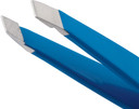 Tweezerman Bahama Blue Stainless Steel Mini Slant Tweezer