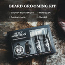 Percy Nobleman Beard Grooming Kit. A Men's Gift Set Containing a Signature Scented Beard Oil 50ml. Beard Wash 50ml. Beard Balm 20ml. Beard Comb