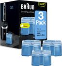 Braun Clean and Renew Refill Cartridges CCR, 3 Pack