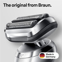 Braun Series 7 Electric Shaver ORIGINAL Replacement Head, Easily Attach Your New Shaver Head, Compatible With New Generation Series 7 Shavers, 73S, Silver