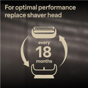 Braun Series 9 PRO+ Electric Shaver ORIGINAL Replacement Head, Get Back 100% Shaving Performance, Compatible With Series 9 Shavers, Made in Germany , 96M