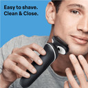 Braun Series 5 Electric Shaver, Up to 50 min, Cordless, Wet & Dry Razor for Men, 100% Waterproof, 52-N1000SI, Black