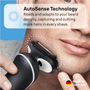 Braun Series 5 Electric Shaver, Up to 50 min, Cordless, Wet & Dry Razor for Men, 100% Waterproof, 52-N1000SI, Black