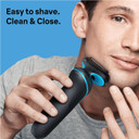 Braun Series 5 Electric Shaver, Up to 50 min, 4in1 SmartCare Center, +1 Attachment, Cordless, Wet & Dry Razor for Men, 100% Waterproof, 52-N7200CC, Black