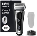 Braun Series 8 Electric Shaver for Men, 4+1 Shaving Elements & Precision Long Hair Trimmer, Charging Stand, Wet & Dry Electric Razor with 60 Minute Runtime, 8517s, Silver, Rated Which Best Buy