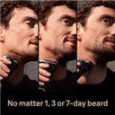 Braun Beard Shaver Series 9 PRO+ Electric Shaver for Men Rechargeable, 5 Pro Shave Elements & Precision Long Hair ProTrimmer, PowerCase, 9527s, Silver