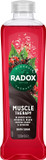 Radox Mineral Therapy Muscle Therapy Bath Soak uniquely blended with minerals, herbs, black pepper & ginseng for a rejuvenating bubble bath 500 ml