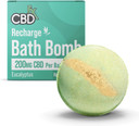 CBDfx 200mg CBD High Strength Recharge CBD Oil Bath Bomb with Eucalyptus & Spearmint Oils, Vegan, Cruelty-Free, Single Bath Bomb CBDfx 200mg CBD High Strength Recharge CBD Oil Bath Bomb with Eucalyptus & Spearmint Oils, Vegan, Cruelty-Free, Single Bath Bomb