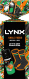 Lynx Jungle Fresh deodorant Gift Set body spray + socks perfect gifts for him 1 piece Lynx Jungle Fresh deodorant Gift Set body spray + socks perfect gifts for him 1 piece