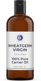 Mystic Moments | Wheatgerm Virgin Carrier Oil 250ml - Pure & Natural Oil Perfect for Hair, Face, Nails, Aromatherapy, Massage and Oil Dilution Vegan GMO Free