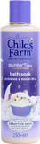 Childs Farm SlumberTime Sleep Bath Soak, Calming Lavender & Moon Milk | Soothing & Hydrating | Suitable for Newborns with Dry, Sensitive Skin, 250ml (Pack of 2)