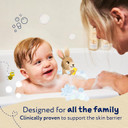 Childs Farm OatDerma Bubble Bath, Fragrance Free, Soothing Hydration for Sensitive Skin, Baby, 250ml (Pack of 2)