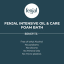 Fenjal Intensive Oil & Care Foam Bath, Luxurious Bubbles, Nourished Skin, Bergamot & Vanilla, 200 ml