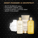 Baylis & Harding Sweet Mandarin & Grapefruit Luxury Drum Gift Set - Vegan Friendly (Pack of 1)