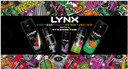Lynx IT'S GAME TIME Body Spray Collection with 48 Hours Protection Africa, Black, Excite, Epic Fresh, Jungle Fresh Deodorant 5 Pieces Gift Set for Him