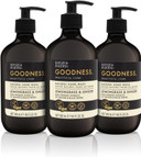 Baylis & Harding Goodness Lemongrass & Ginger Toiletries Bundle: 3 x 500 ml Hand Wash & 3 x 500 ml Bath Soak (6 bottles) - Vegan Friendly