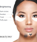 BEAUTYPRO Retinol Under Eye Gel Patches with Retinol Cream Natural Under Eye Masks Collagen Treatment for Puffy Eyes Dark Circles & Wrinkles Vegan Multi Award Winning Brand 3 Pairs