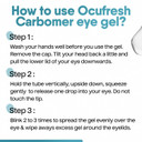Ocufresh CARBOMER 0.2% Lubricating Eye Gel | Eye Gel Drops for Tired & Dry Eyes | Night Relief, 10G (Pack of 1)