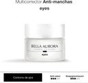 Bella Aurora, PigmentStop Eyes, Eye Contour Depigmenting Cream, Lifts Droopy Eyelids, Smooths Wrinkles, Lightens Dark Circles, Reduces Puffiness, Reduces Dark Spots, Moisturising, 15ml (Eye Cream)