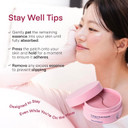 Korean Under Eye Gel Patches: Vitamin C Eye Masks for Dark Circles, Puffiness & Wrinkles - Brightening & Glowing Hydrogel Skin Care Pads with Tranexamic Acid, Caffeine & Hyaluronic Acid, 60 Pcs