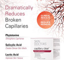 Skin Doctors, Capillary Clear Helps improve the appearance of broken capillaries Reduces the appearance of burst blood vessels help to reduce facial redness and promote an even complexion 50ml
