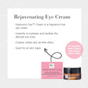 New Nordic Hyaluronic Eye Cream with Hyaluronic Acid - Helps Hydrate & Soothe Eye Area - Reduces Visibility of Lines & Wrinkles - Odour Free - 15 ml